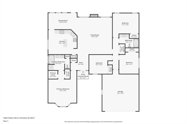 14404 Timber Falls Court, Charlotte, NC 28273