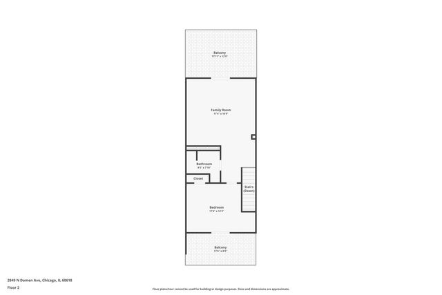 2849 N Damen Avenue 3, Chicago, IL 60618