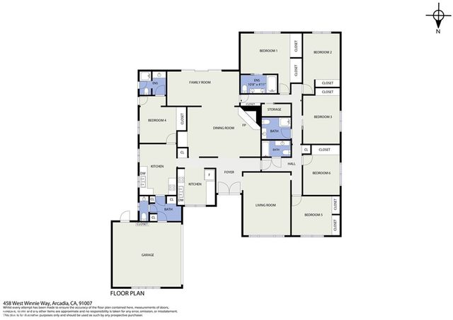 458 W Winnie Way, Arcadia, CA 91007
