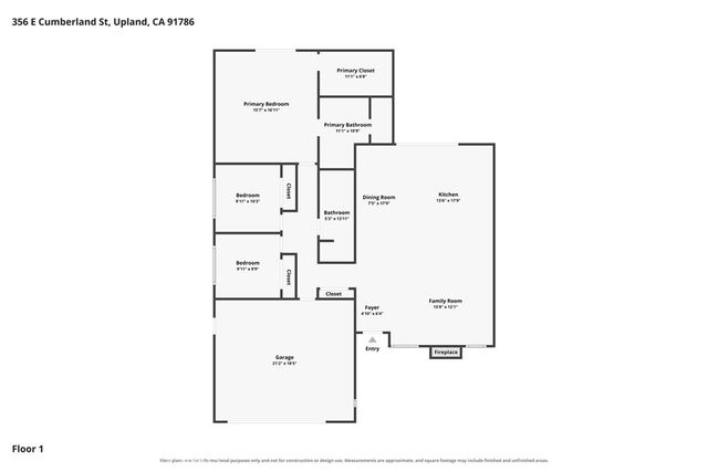 356 E Cumberland, Upland, CA 91786