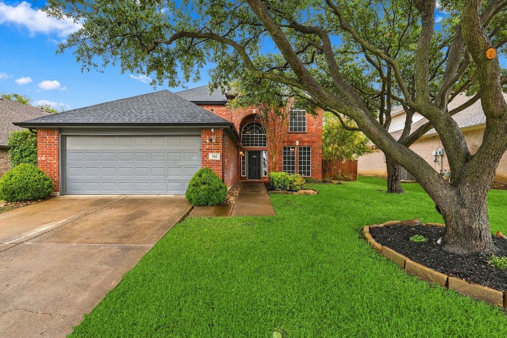 518 Briaroaks Drive, Lake Dallas, TX 75065 — exterior