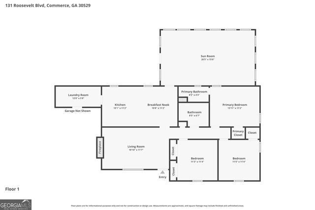 131 Roosevelt Boulevard, Commerce, GA 30529