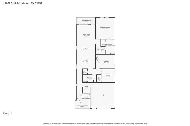 14903 Tuff RD, Manor, TX 78653