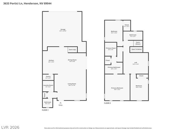 3633 Portici Lane, Henderson, NV 89044