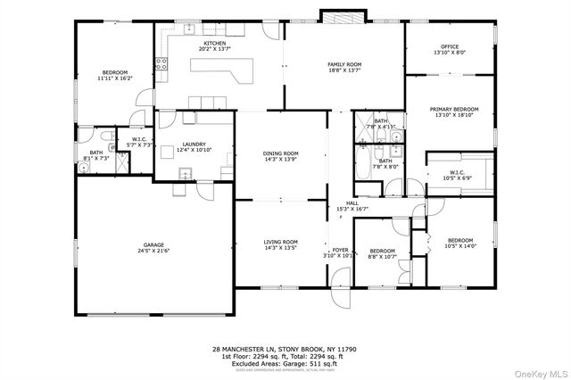 28 Manchester Lane, Stony Brook, NY 11790