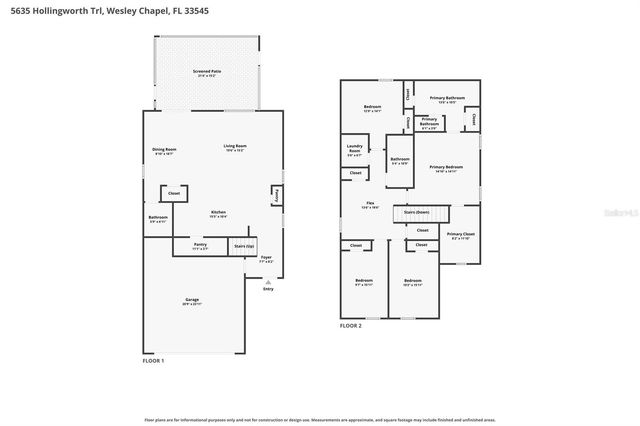 5635 HOLLINGWORTH TRAIL, Wesley Chapel, FL 33545