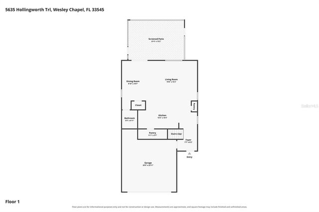 5635 HOLLINGWORTH TRAIL, Wesley Chapel, FL 33545
