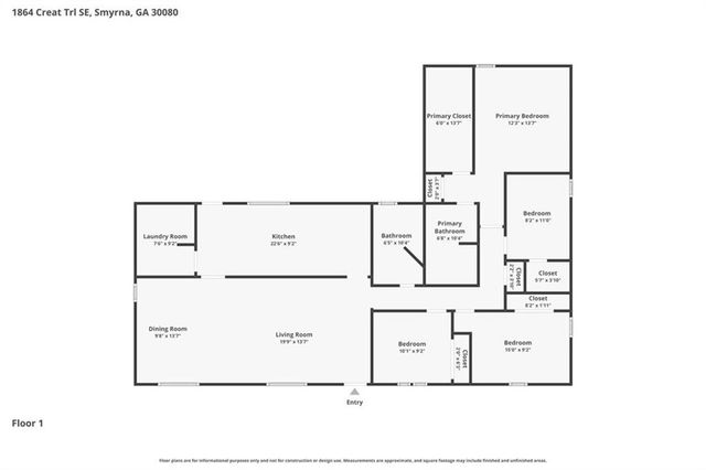 1864 Creat Trail SE, Smyrna, GA 30080