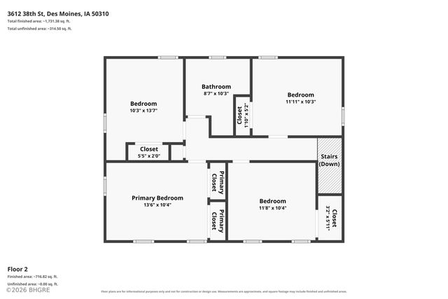 3612 38th Street, Des Moines, IA 50310