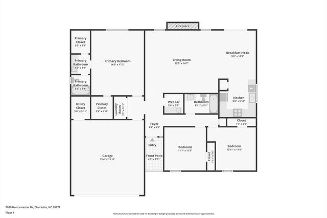 7030 Huntsmaster Drive, Charlotte, NC 28277