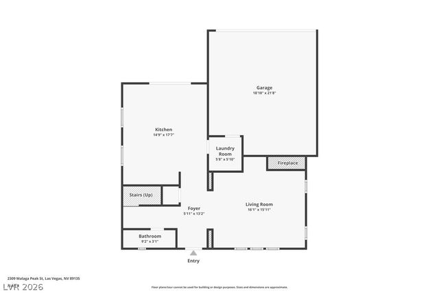 2309 Malaga Peak Street, Las Vegas, NV 89135