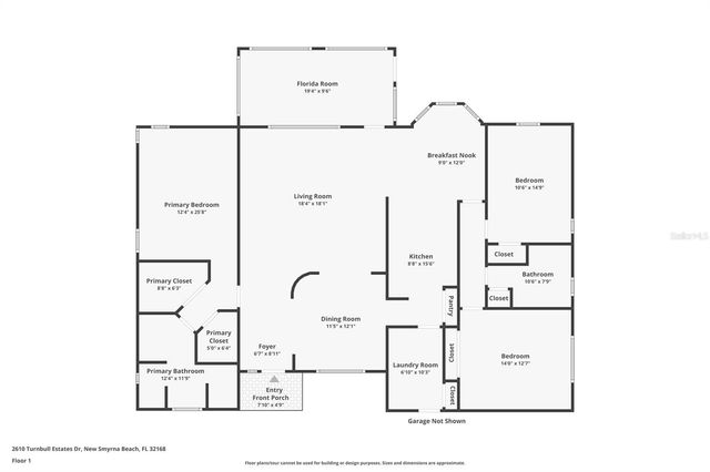 2610 TURNBULL ESTATES DRIVE, New Smyrna Beach, FL 32168