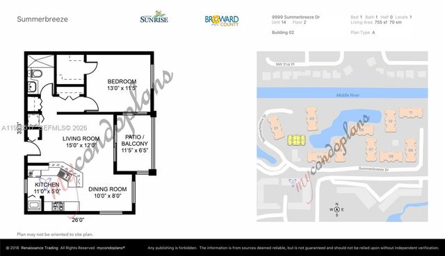 9999 Summerbreeze Drive 214, Sunrise, FL 33322