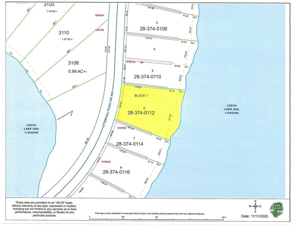 TBD - Lot 6 Ottertail Point Drive NW, Cass Lake, MN 56633