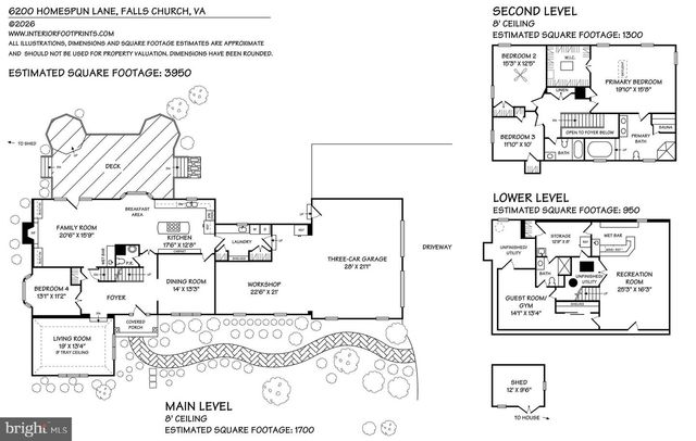 6200 HOMESPUN LN, Falls Church, VA 22044