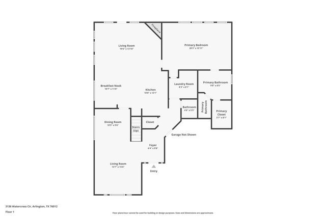 3136 Watercress Circle, Arlington, TX 76012