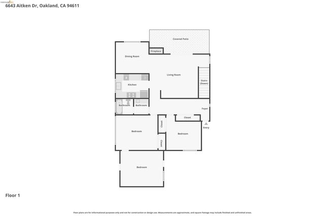 6643 Aitken Dr, Oakland, CA 94611
