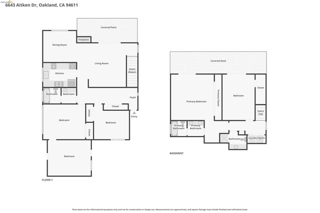6643 Aitken Dr, Oakland, CA 94611