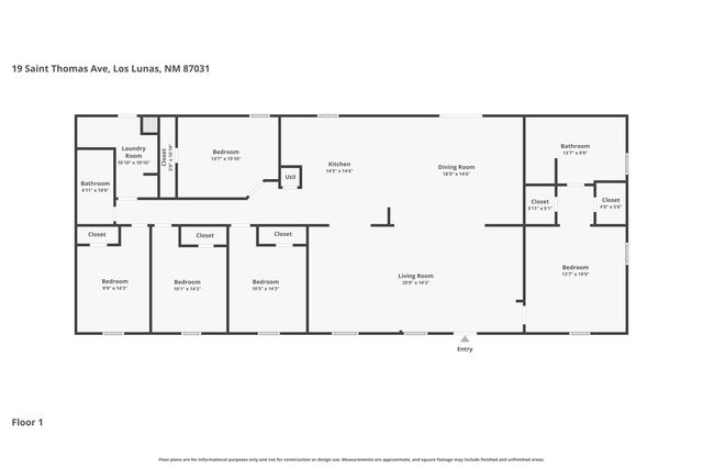 19 Saint Thomas Avenue, Los Lunas, NM 87031