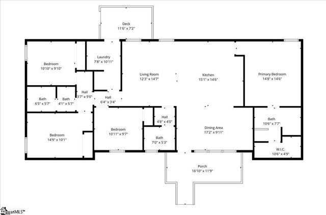 1141 Old Hills Bridge Road, Pauline, SC 29374