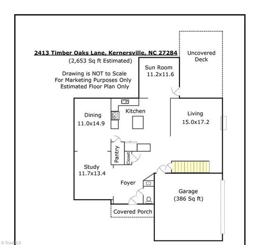 2413 Timber Oaks Lane, Kernersville, NC 27284