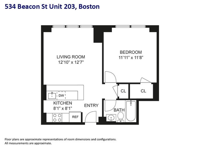534 Beacon St 203, Boston, MA 02215