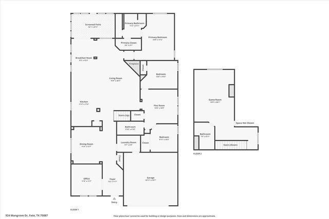 924 Mangrove Drive, Fate, TX 75087