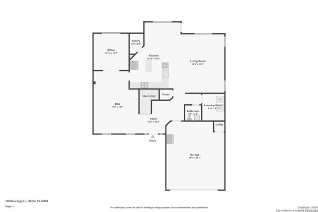 108 BLUE SAGE LN, Cibolo, TX 78108