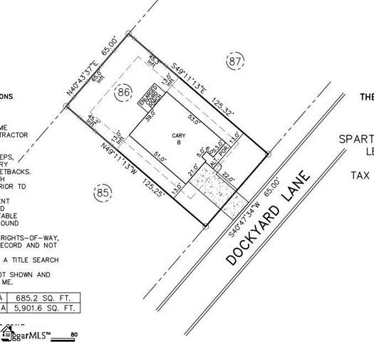 1292 Dockyard Lane, Inman, SC 29349