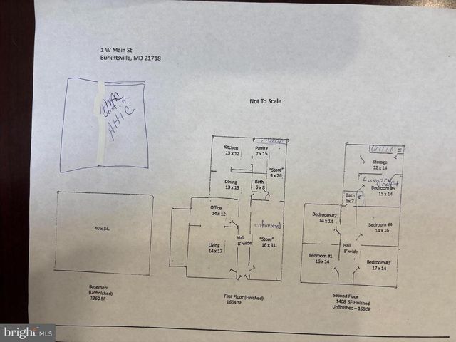 1 W MAIN ST, Burkittsville, MD 21718