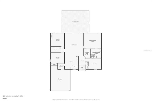 1242 PALMETTO ROAD, Eustis, FL 32726