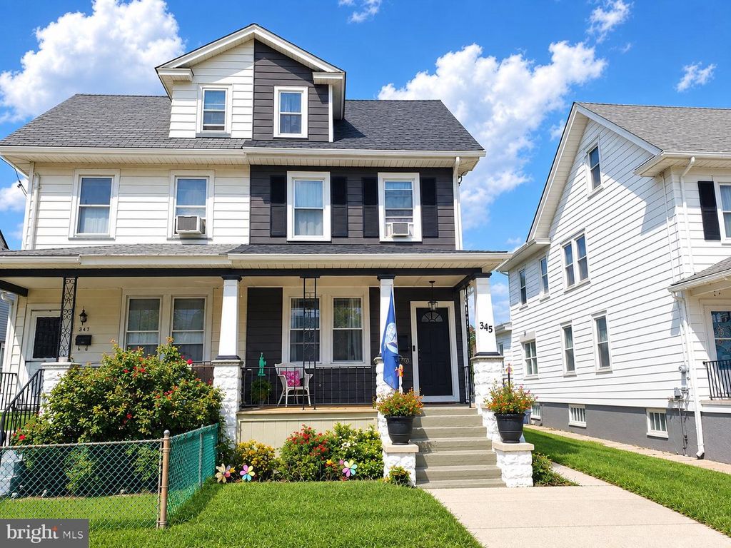 345 ELM AVE, BURLINGTON, NJ 08016 — exterior