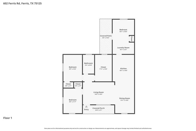 602 Ferris Road, Ferris, TX 75125