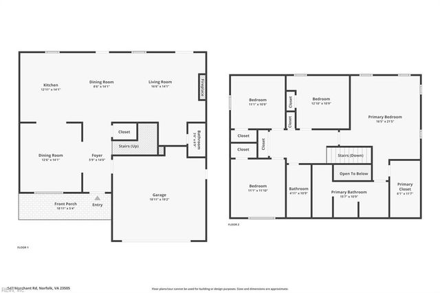 547 Marchant RD, Norfolk, VA 23505