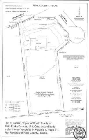 834 Alex Auld, Leakey, TX 78873