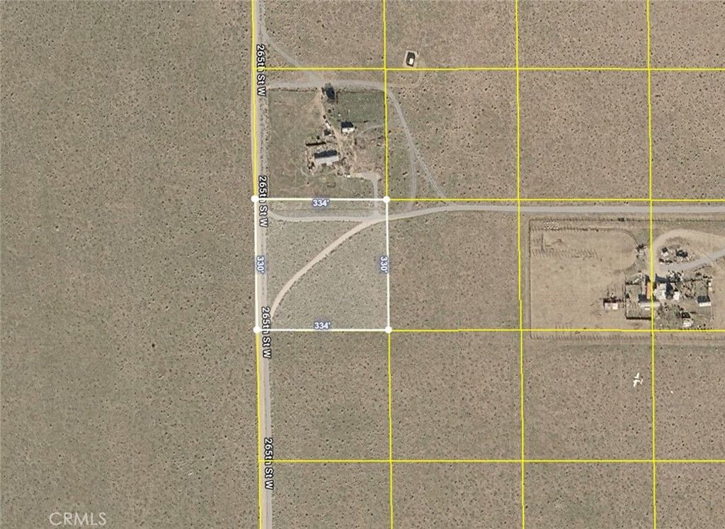 Image 1 of property listing at 0 S/E Corner of 265th St W/George St, Rosamond, CA 93560