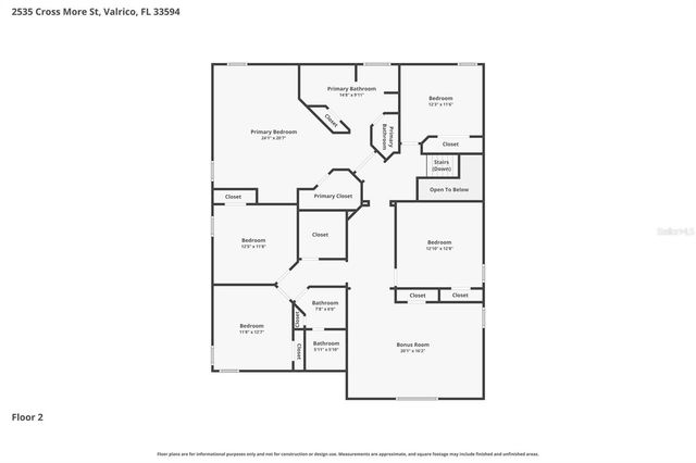 2535 CROSS MORE STREET, Valrico, FL 33594