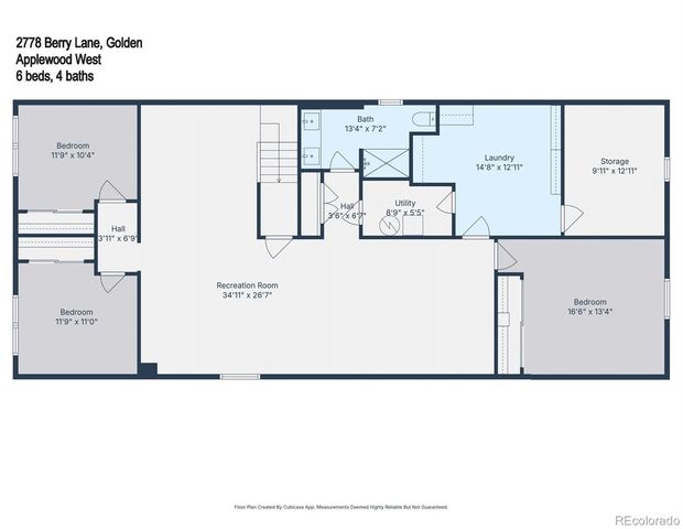 2778 Berry Lane, Golden, CO 80401