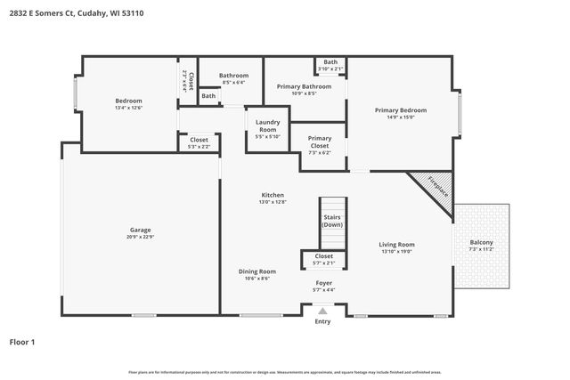 2832 E Somers COURT, Cudahy, WI 53110