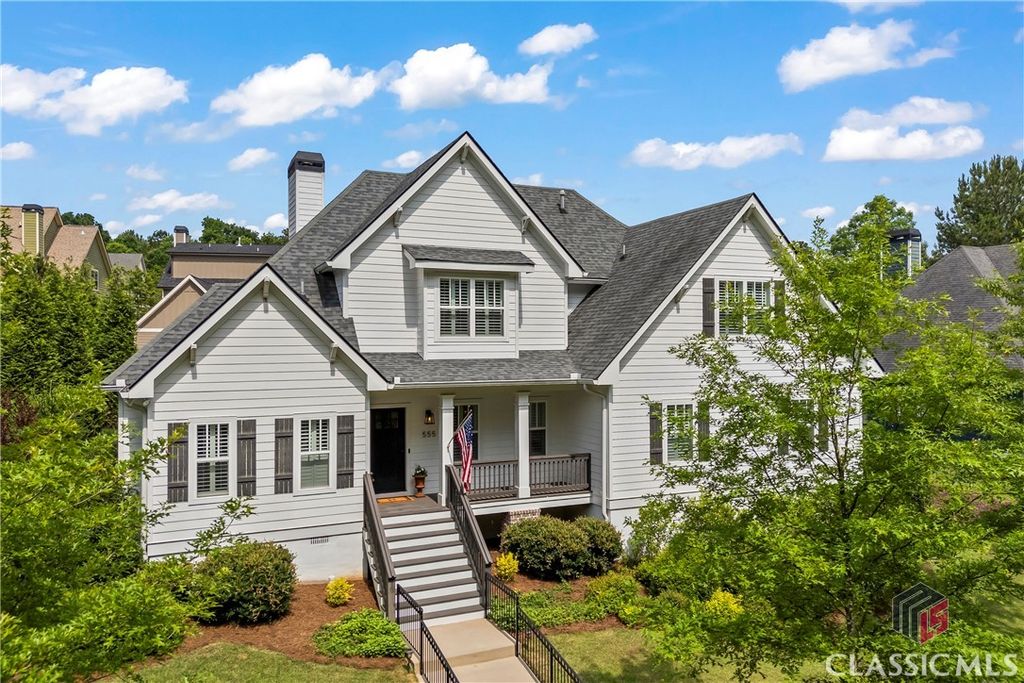 Image 1 of property listing at 555 Red Bluff Drive, Athens, GA 30607