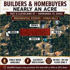 1567 E CLEVELAND STREET, Hernando, FL 34442