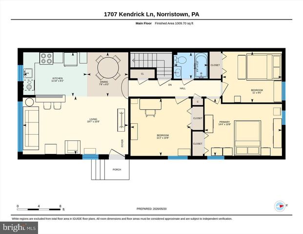 1707 KENDRICK LN, Norristown, PA 19401