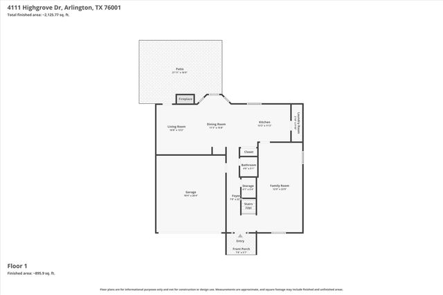 4111 Highgrove Drive, Arlington, TX 76001