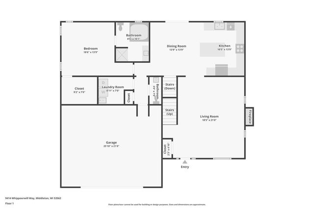 9414 Whippoorwill Way, Middleton, WI 53562