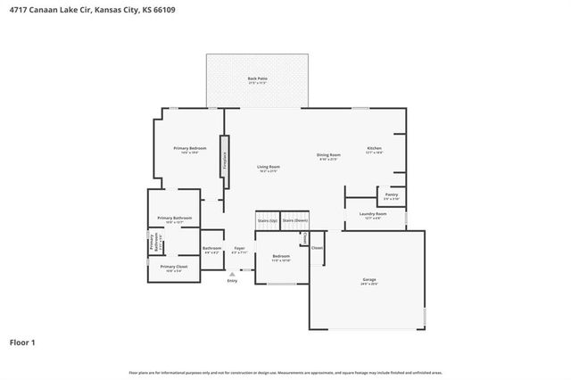 4717 CANAAN LAKE Circle, Kansas City, KS 66109
