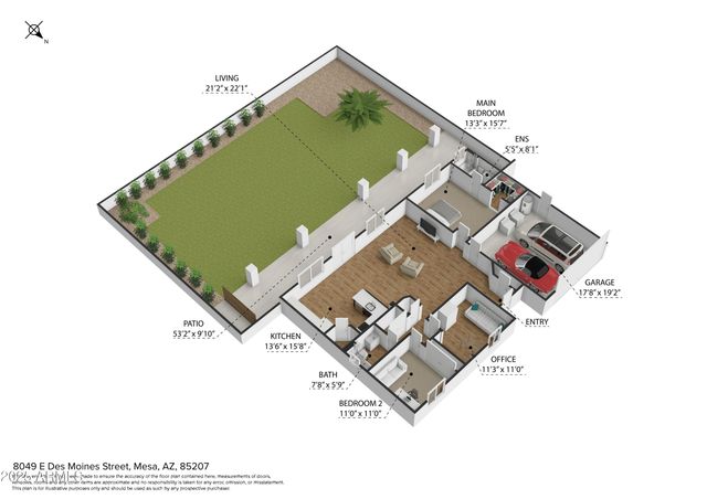 8049 E DES MOINES Street, Mesa, AZ 85207