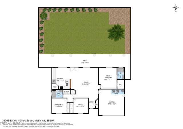 8049 E DES MOINES Street, Mesa, AZ 85207