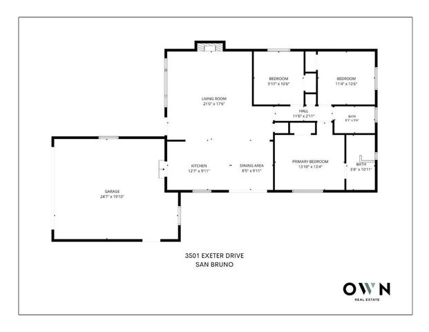 3501 Exeter Drive, San Bruno, CA 94066