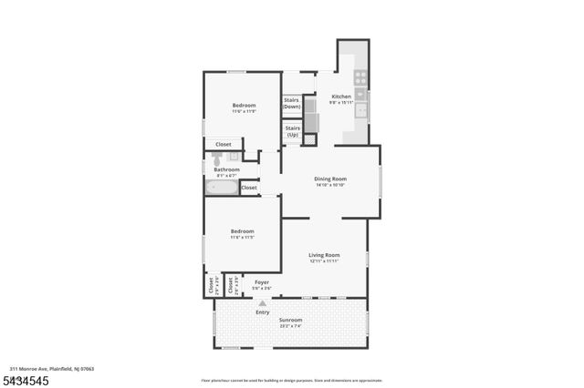 311 Monroe Ave, Plainfield City, NJ 07063