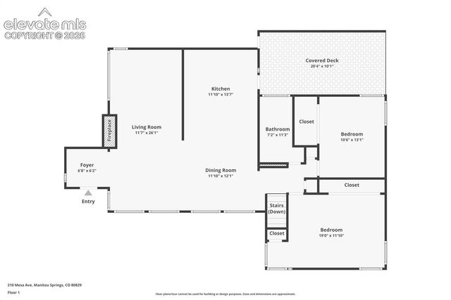 210 Mesa Avenue, Manitou Springs, CO 80829